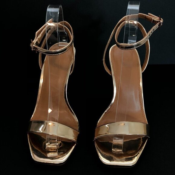 ASOS Metallic Gold Heels - Picture 4 of 11